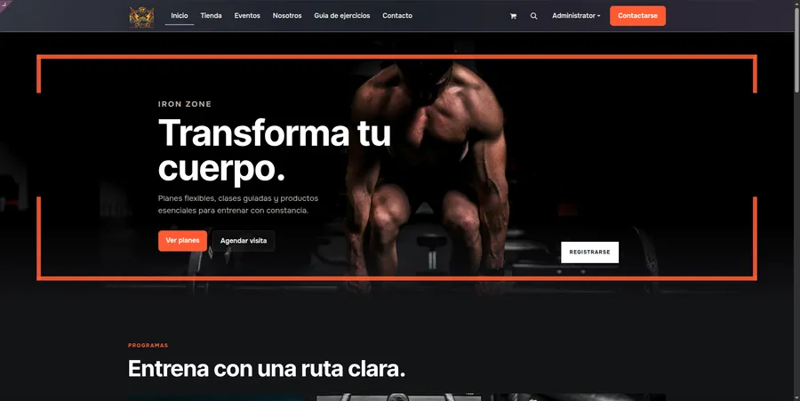 Iron Zone — Gym Management on Odoo