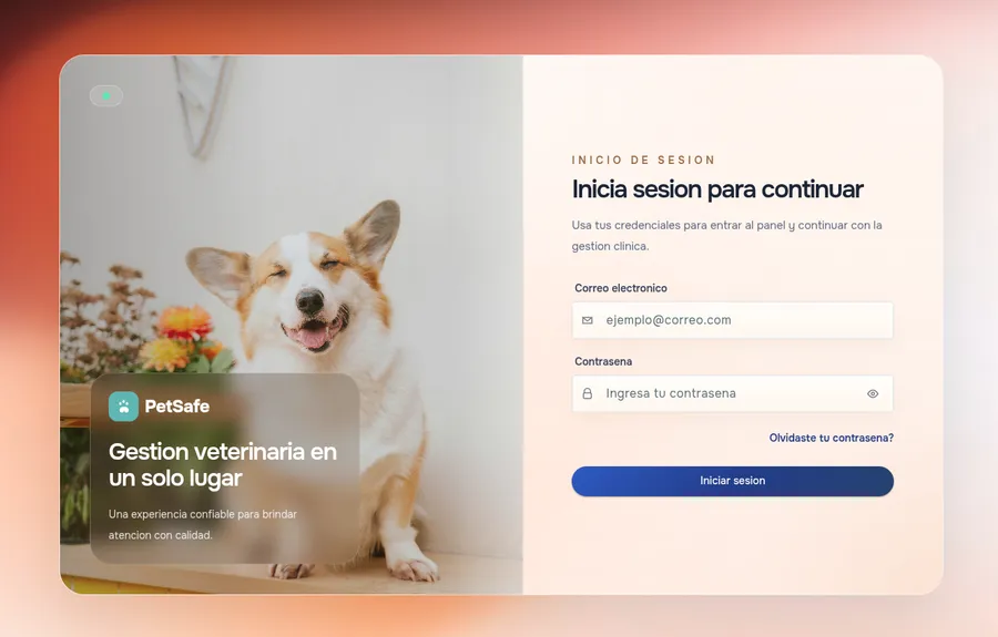 PetSafe — Veterinary Clinic Management